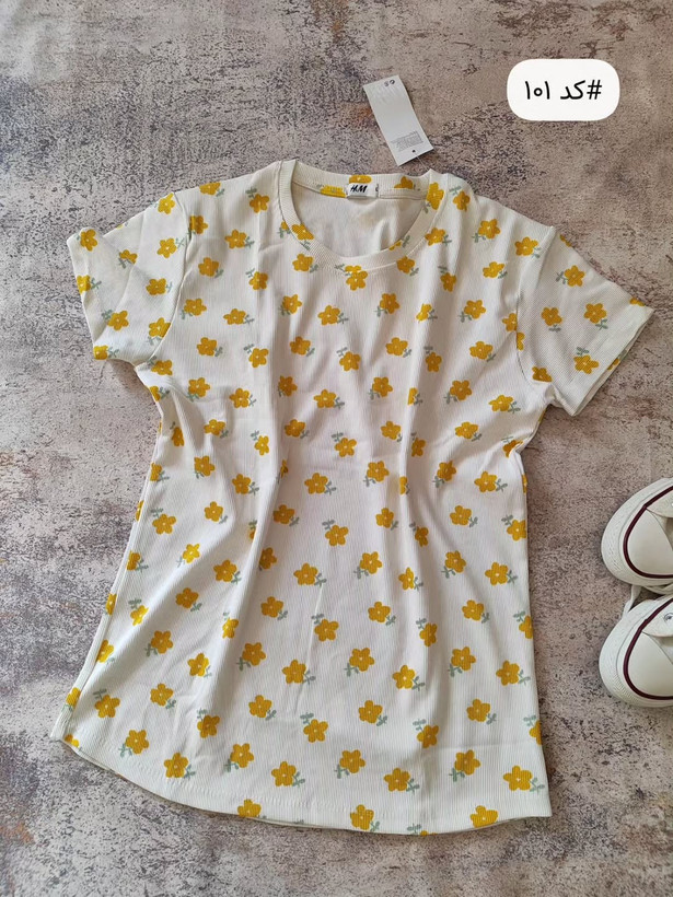 تیشرت کبریتی زنانه H&M