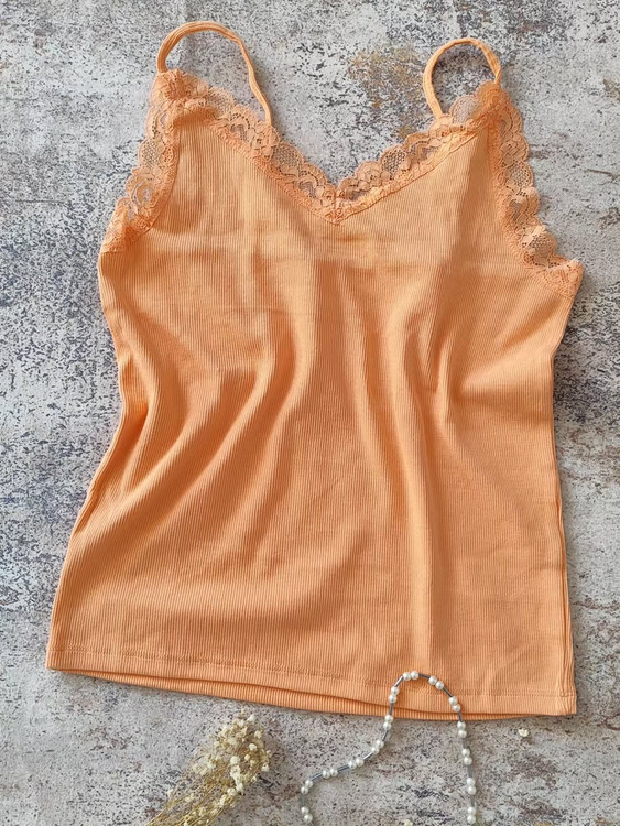 تاپ کبریتی دخترانه رنگ نارنجی پریماک