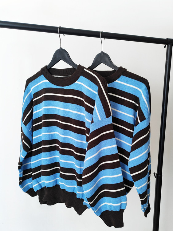 بافت دخترانه راه راه منگو mango