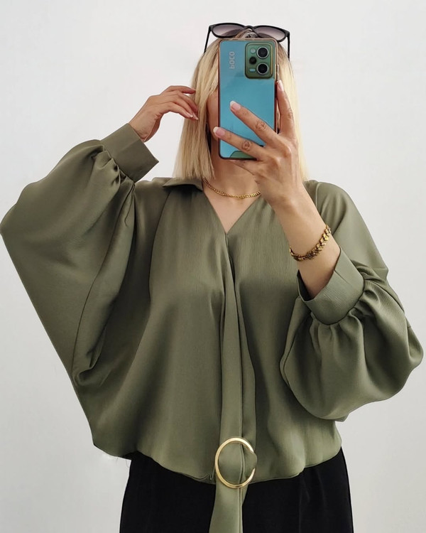 شومیز ساتن جولیا مجلسی