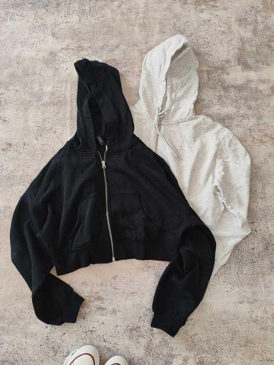 سوییشرت کراپ h&m