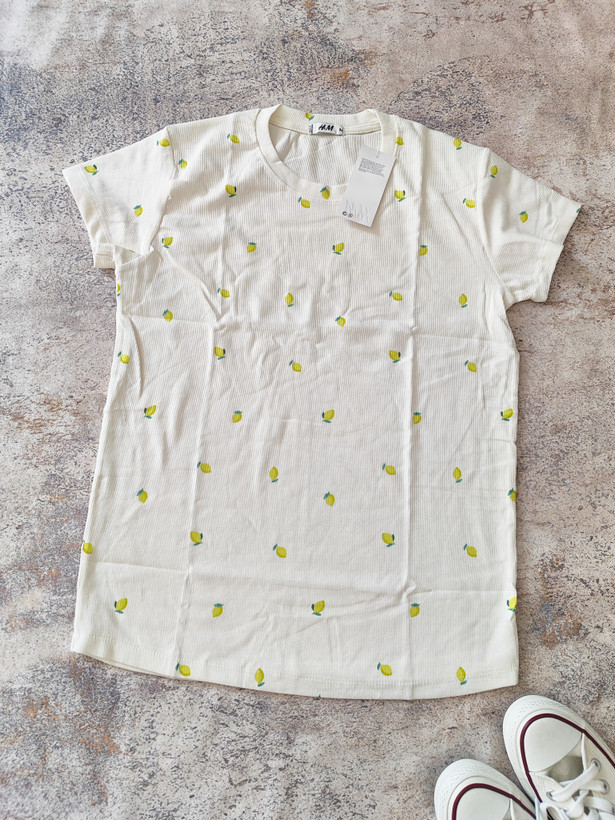تیشرت کبریتی زنانه H&M