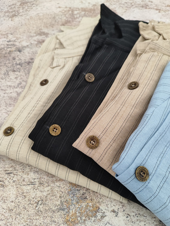 شومیز باکسی جلو دکمه