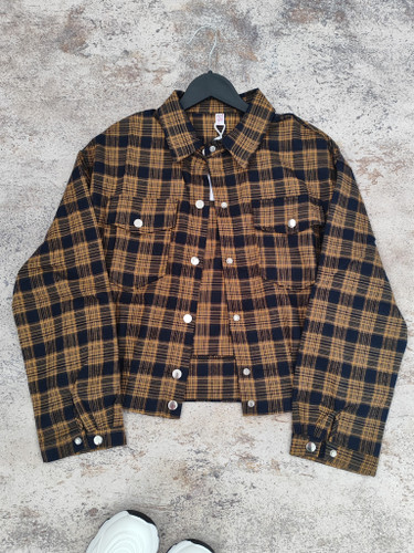 کت چهارخونه اسپرت دخترانه وارداتی